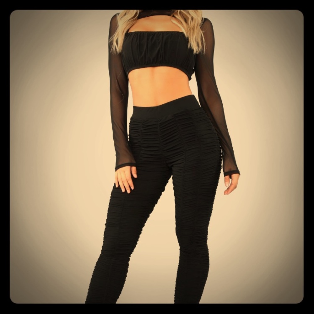 Trixie Ruched Pant Set